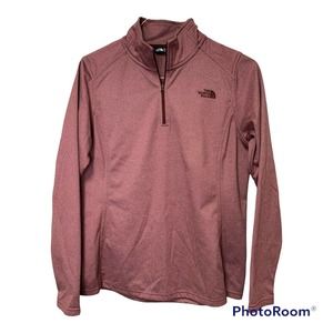 The North Face 1/4 Zip Womens Medium Thermal Long Sleeve Mock Neck Pull Over